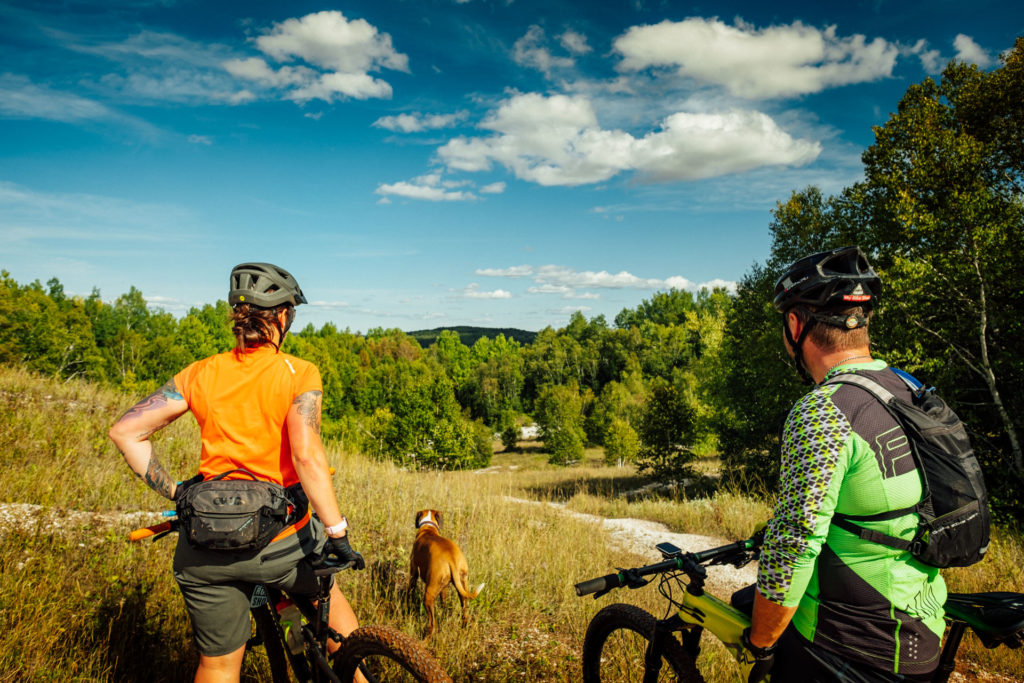 Trail pup friends