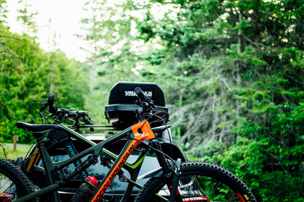 Mountain bike road trip. 